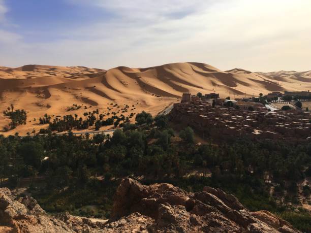 istock Old Ksar and the Oasis of Taghit 981726882