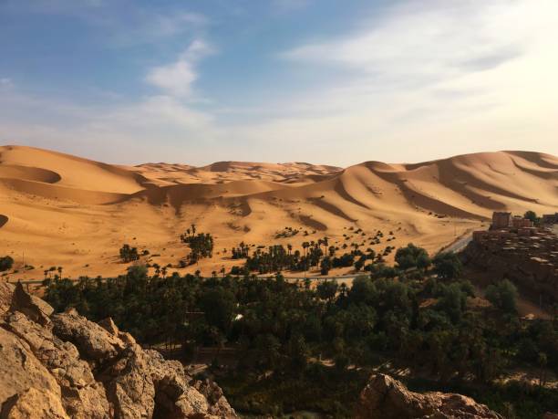 istock Old Ksar and the Oasis of Taghit 981727306
