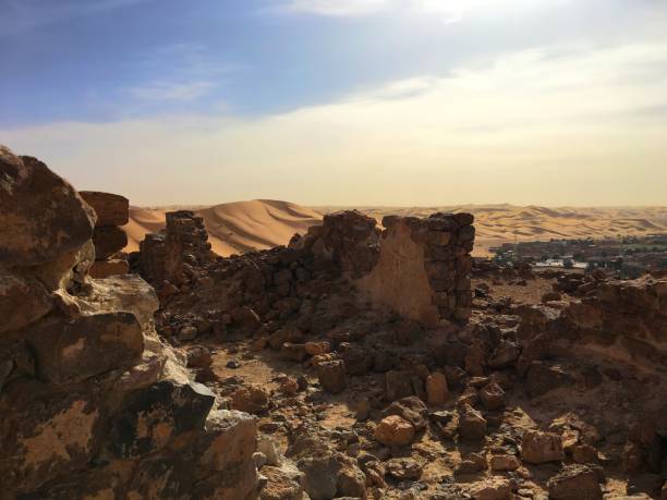 istock Djebel Baroun ruins in Taghit 981727956