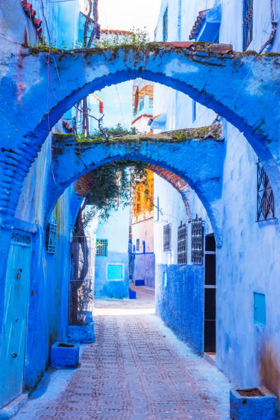 Chefchaouen ,Blue city of Morocco Chefchaouen medina Blue city of Morocco, Africa chefchaouen photos stock pictures, royalty-free photos & images