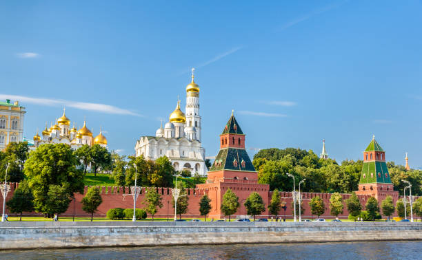 istock View of Moscow Kremlin above the Moskva river 981741668