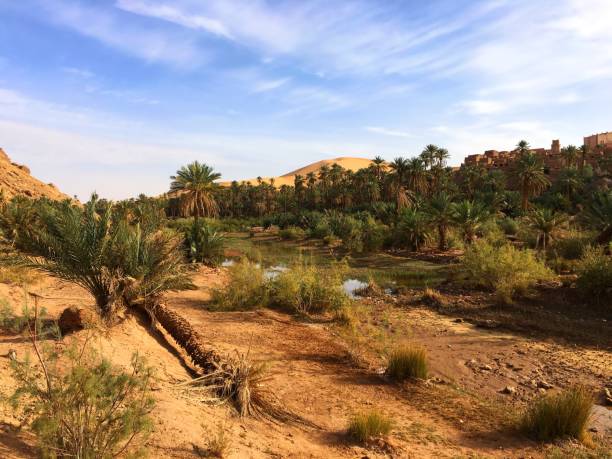 Landscape view of high Atlas Mountains, Morocco.