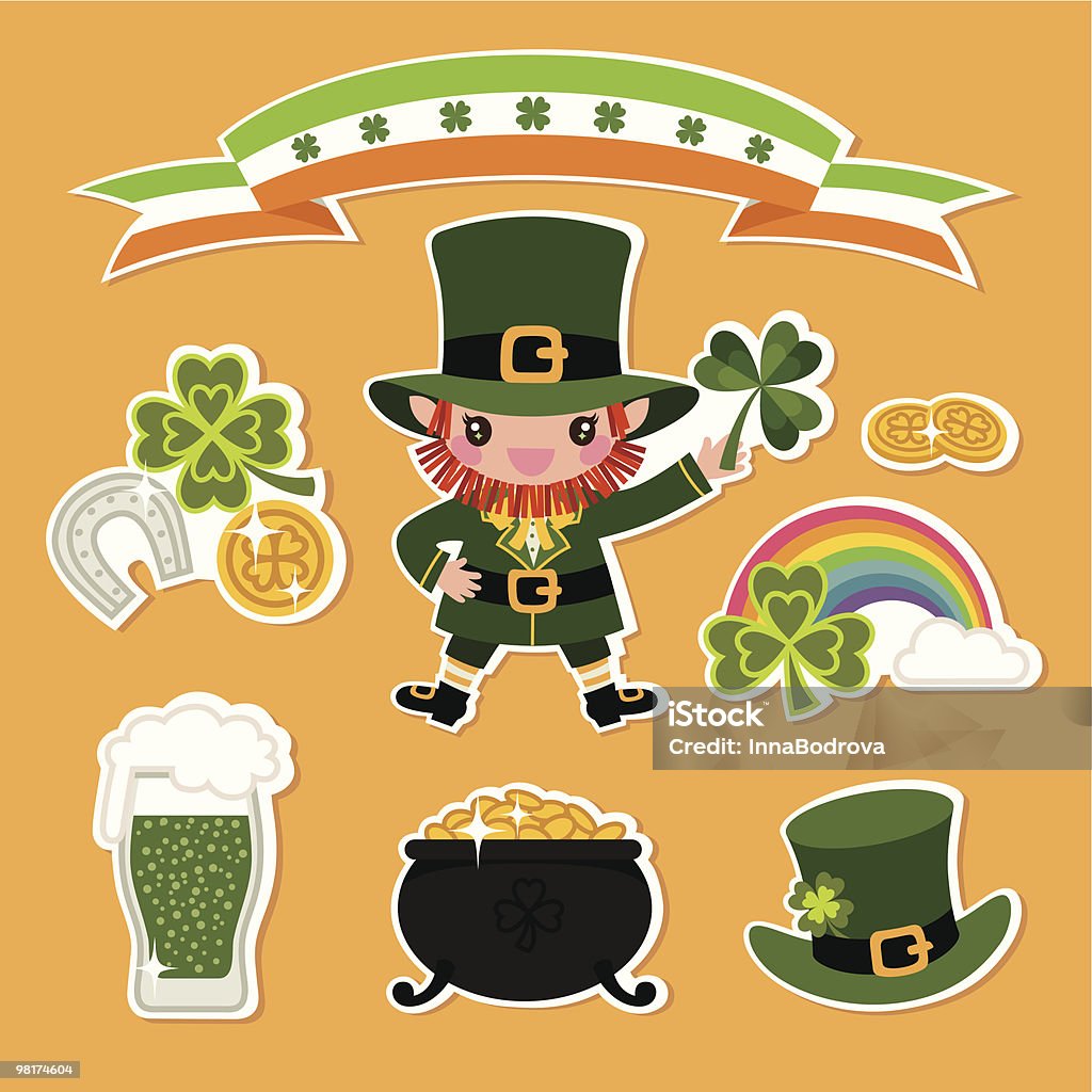 St.Patrick's Day Symbols. Set of St.Patrick's Day Symbols. St. Patrick's Day stock vector