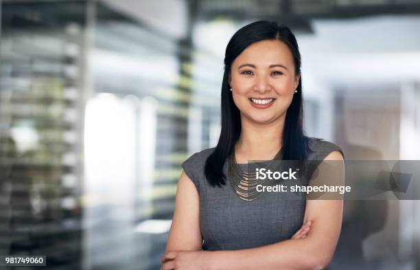 Nothing Says Success Like Self Confidence Stock Photo - Download Image Now - Businesswoman, Asian and Indian Ethnicities, Women
