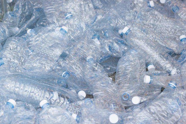 istock plastic bottles, Concept of recycling the Empty used plastic bottle 981756398
