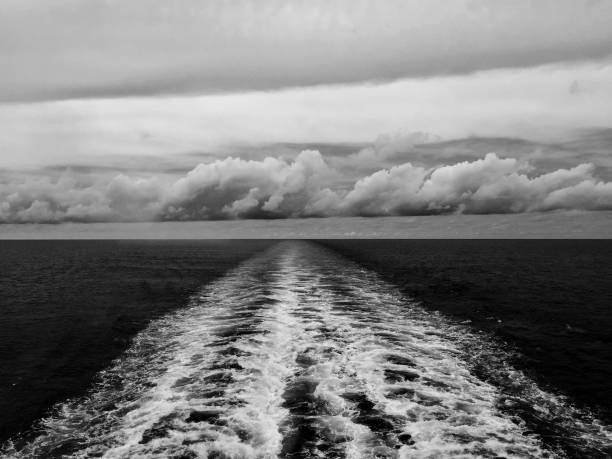 Cruise Ship Ferry Boat Wake