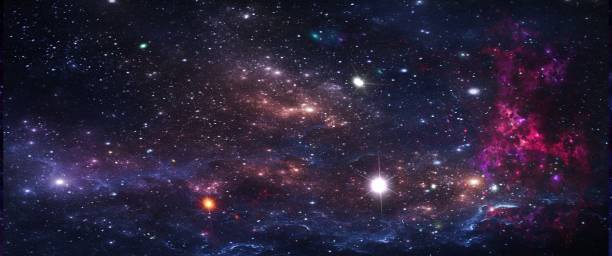 istock Planets and galaxies, science fiction wallpaper. 981771228