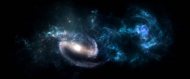 istock Planets and galaxies, science fiction wallpaper. 981771410