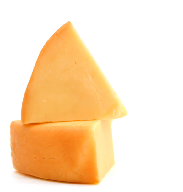 istock Cheese isolated on white background cutout 981775684