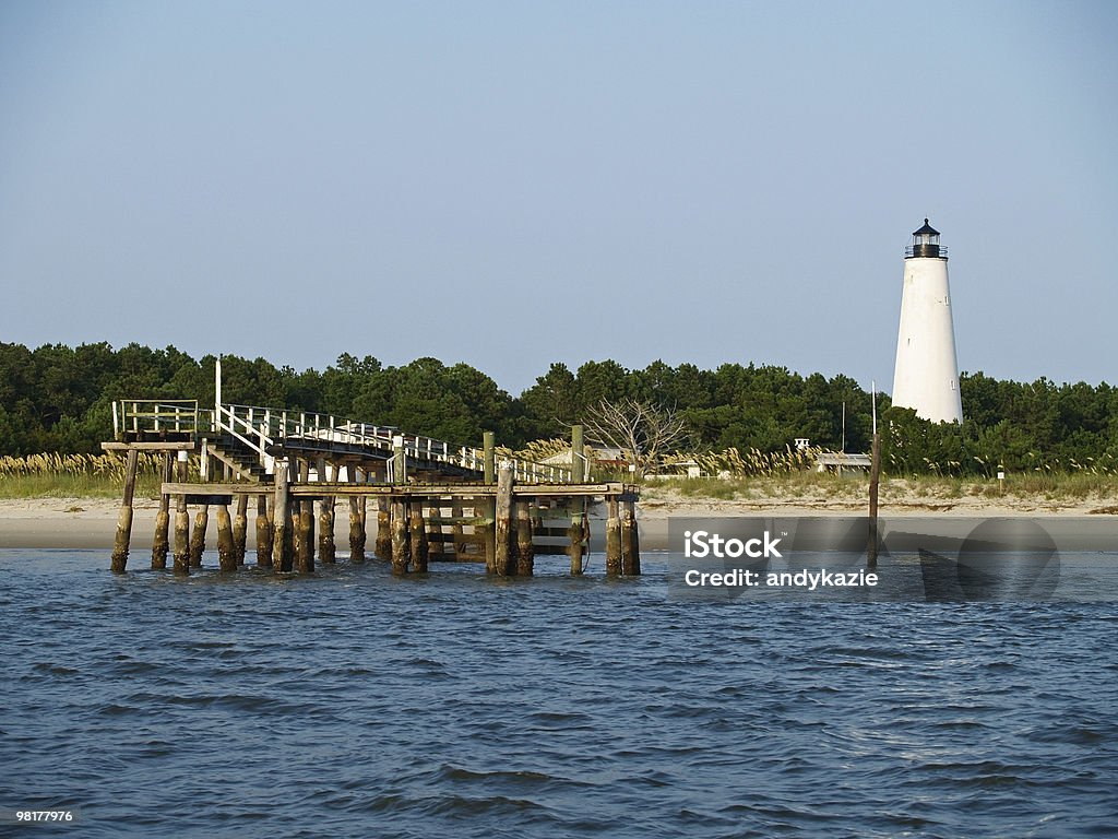 Lighthouse View  Architecture Stock Photo