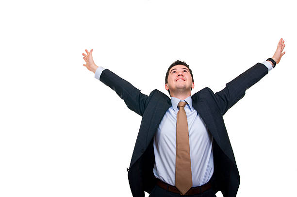 istock Young and happy businessman 98178138