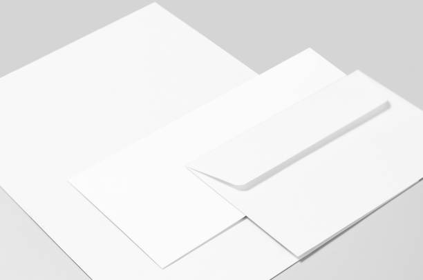 istock Sheet of paper and two envelopes 981788450