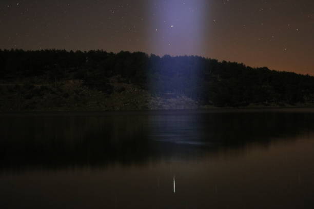 istock UFO lights on the lake 981795540