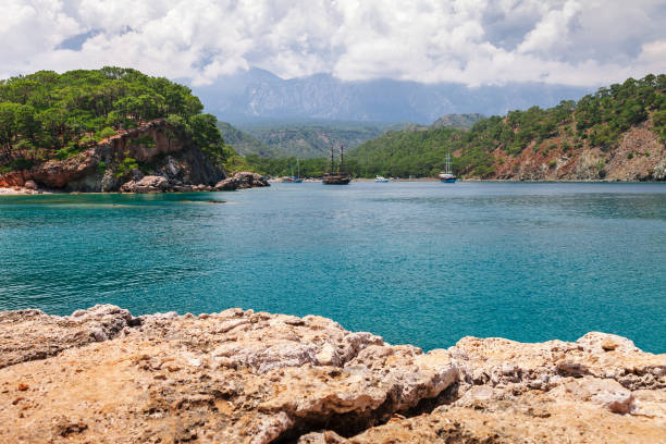 istock Panoramic view on sea coast near Kemer, Antalya, Turkey. 981796592