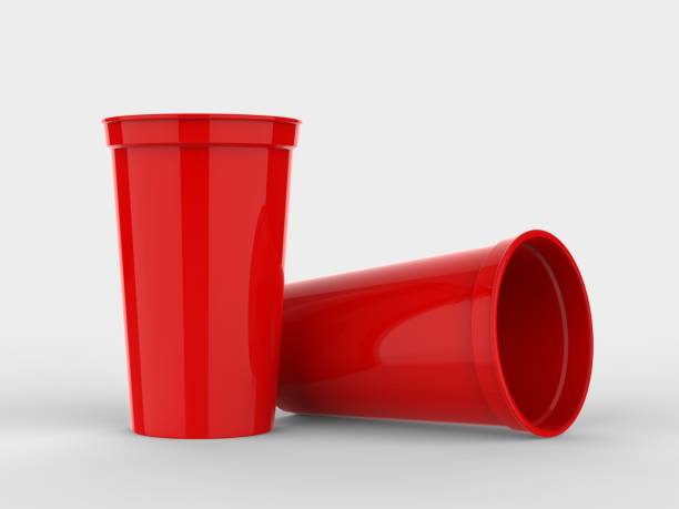 istock Blank Promotional Stadium Cup For Branding and mock up. 3d rendering illustration. 981813598