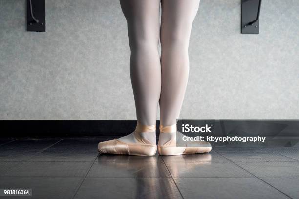 Peti Retire at the barre in T strap Jazz Shoes in dance class