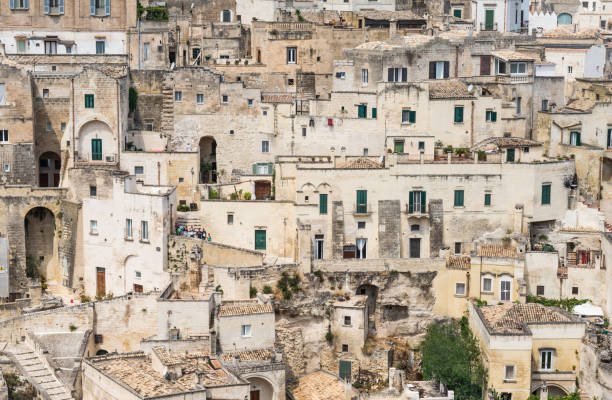 istock Sassi di Matera panoramic view, Basilicata, Italy. 981827796