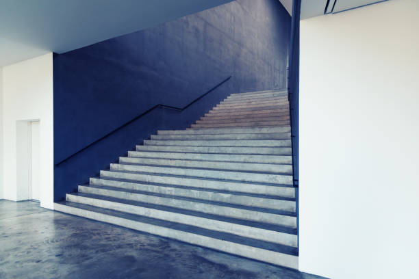 istock Concrete stairs – Abstract background concept 981835456