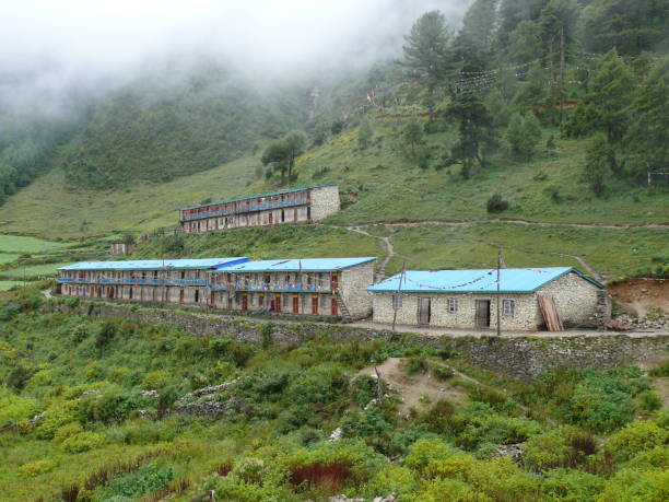 istock Monk's school and dormitory - Lho Monastery - Nepal 981842490