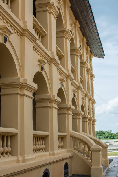 istock exterior vintage building in Thailand 981863560