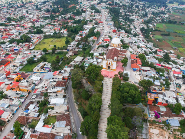 istock aerial view of church 981864408