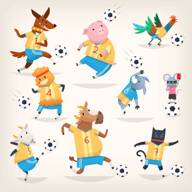 8,968 Football Animal Illustrations & Clip Art - iStock | American football