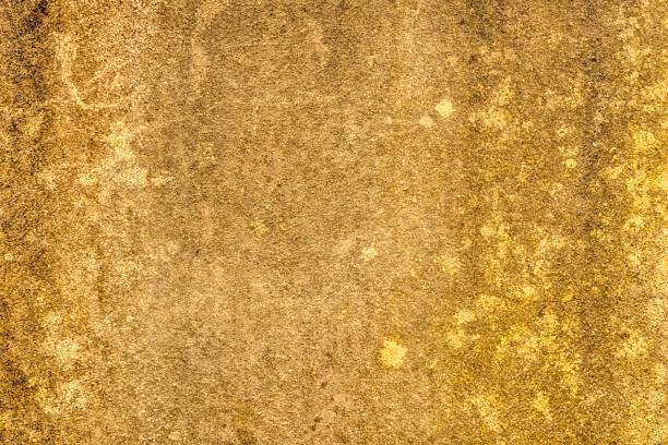 istock Ultra yellow Concrete cement texture, stone surface, rock background 981907520