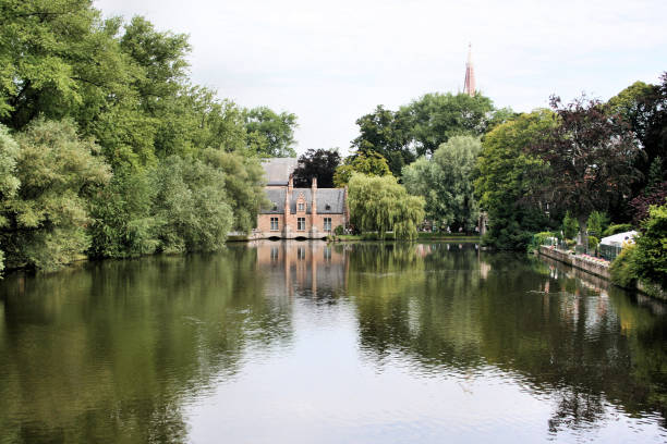 istock A view of Bruges showing the river 981916156