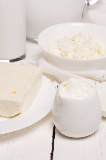 istock fresh sour cream and quark 981926882