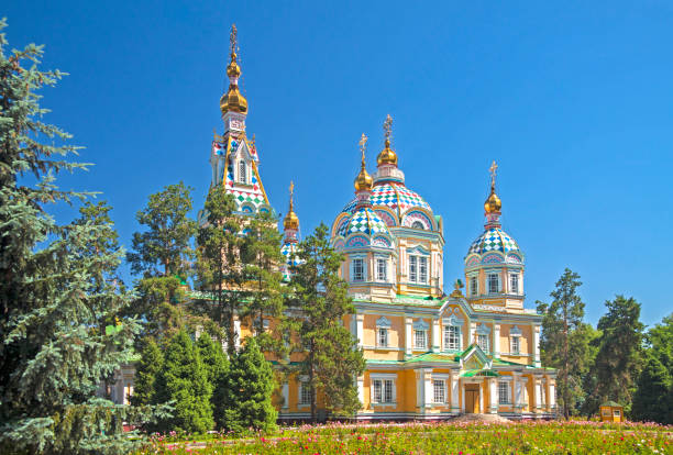 Ascension cathedral, Almaty, Kazakhstan
