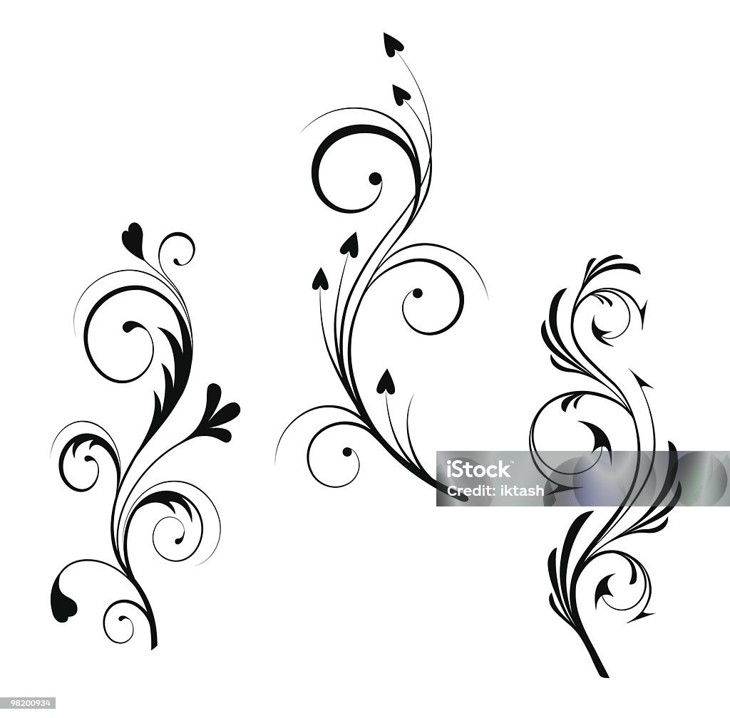 Example Black Vector Black Vector Design Stock Illustration - Download Image Now - Abstract ...