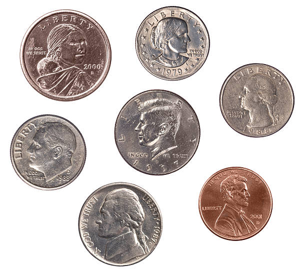 istock Set of U.S. Coins 98201097
