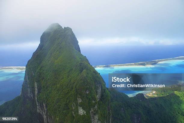 Mount Otemanu Stock Photo - Download Image Now - Above, Aerial View, Beauty In Nature