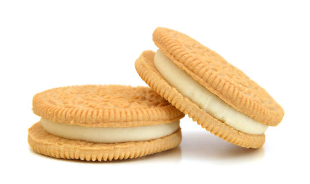 istock A neat stack of vanilla sandwich cookies 982014496