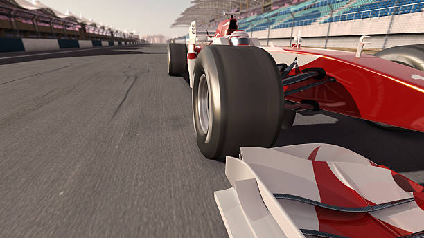 istock A single-seater auto racing race car going along a track  98201503