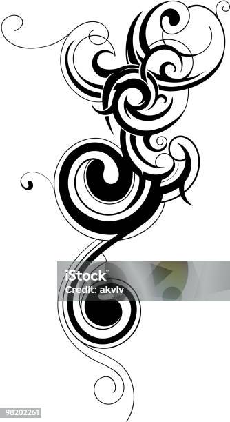 Emblema De Monocromático Modelo - Arte vetorial de stock e mais imagens de Abstrato - Abstrato, Cor preta, Criatividade