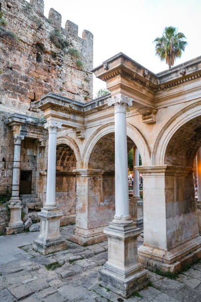 istock Hadrian's Gate in Antalya, Turkey 982045806