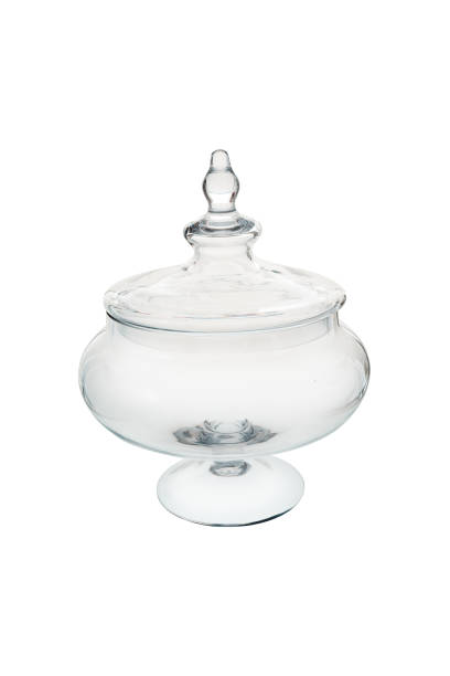 istock Elegant vase isolated on a white background (glass, empty, vase) 982074412
