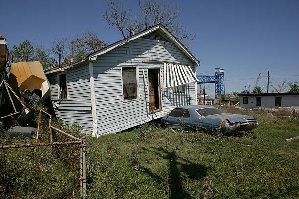 istock Ninth Ward House lands on Car 98209134