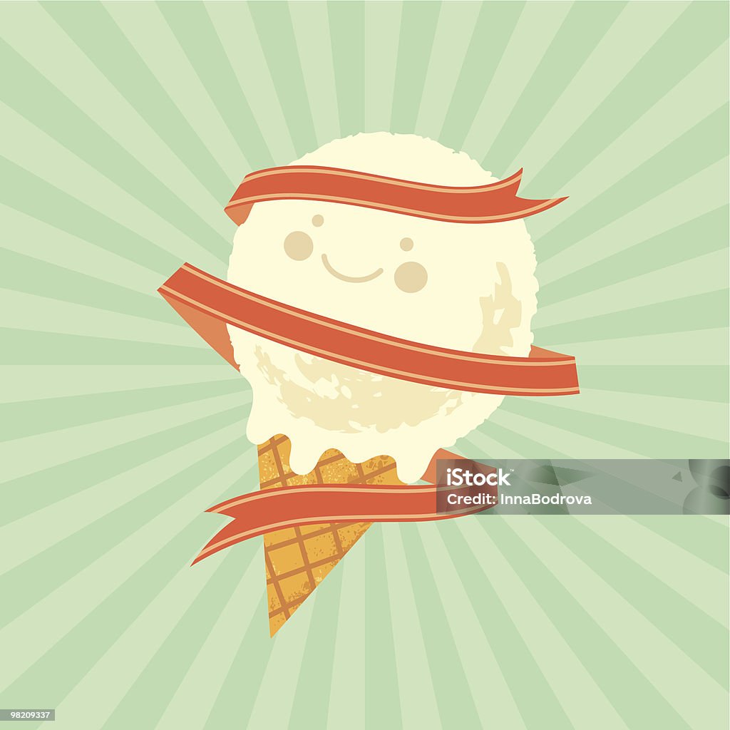 Il miglior gelato! - arte vettoriale royalty-free di Gelato