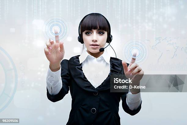 Operator Stockfoto und mehr Bilder von Icon - Icon, Telefonist, Callcenter