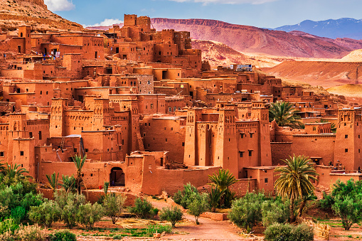 Ait Ben Haddou - antigua ciudad en África del norte de Marruecos photo