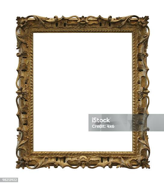 Fancy Old Frame To Use In Your Design Stock Photo - Download Image Now - Antique, Blank, Border - Frame