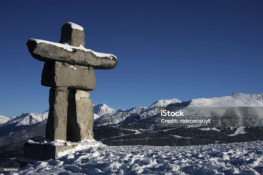 Bienvenida - Foto de stock de Inukshuk libre de derechos