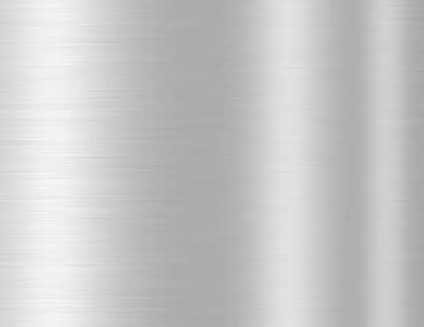 Photo of silver metal texture background
