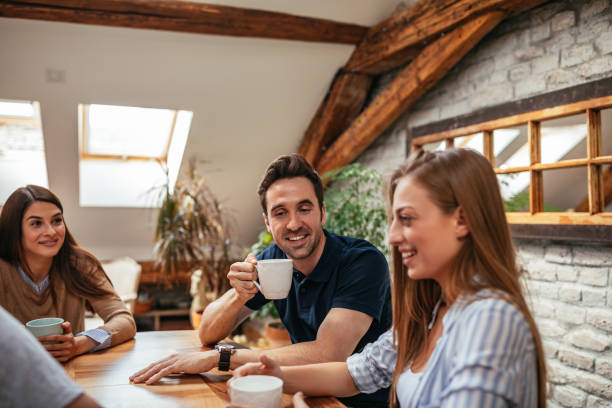 istock Coffee and good company 982162782