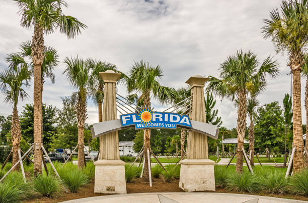 istock Florida Welcomes You Sign 982208678