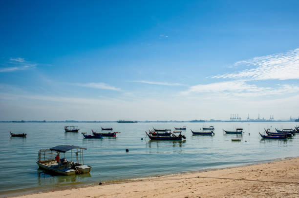 Harbor in penang,Malaysia