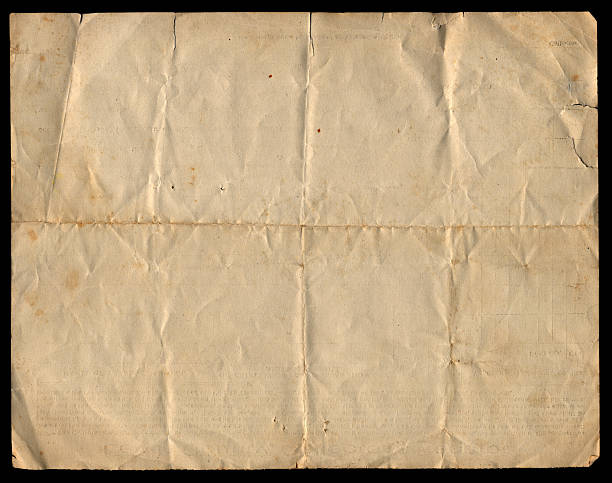 istock Vintage Creased Paper XXL 98225119