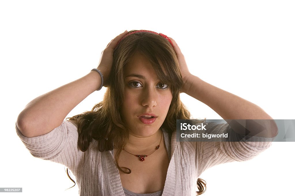 Preocupado adolescente - Foto de stock de Acidente royalty-free